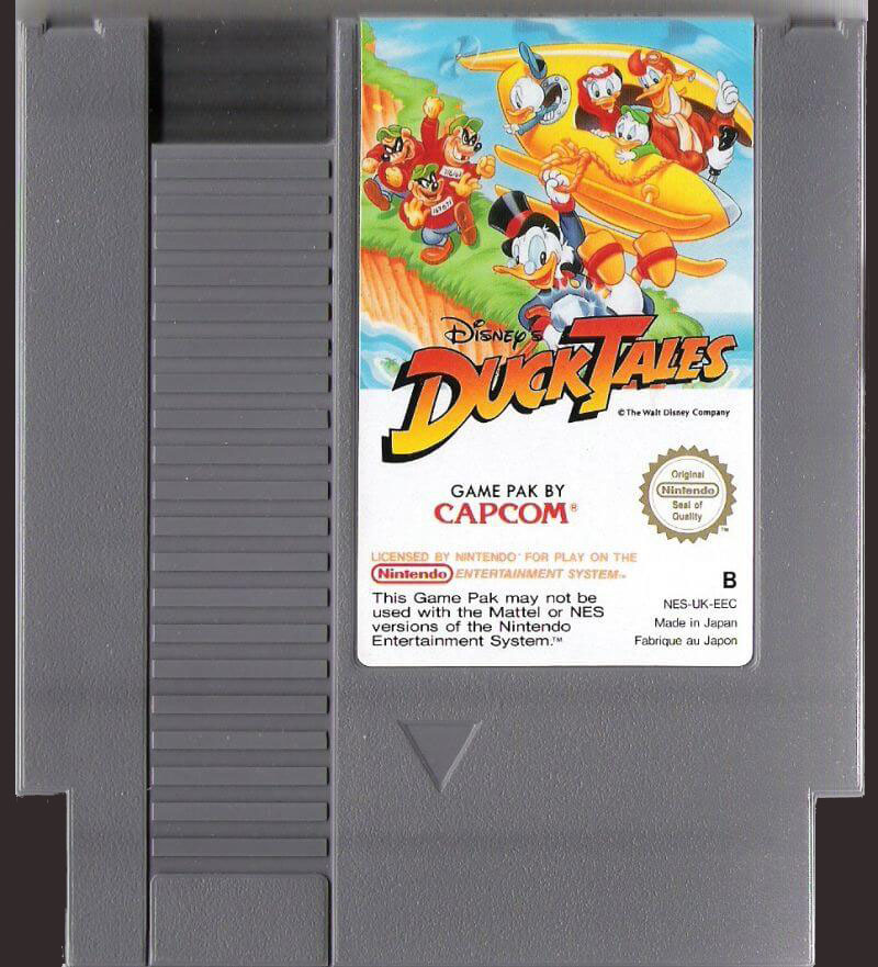 Лицензионный картридж DuckTales для NES\